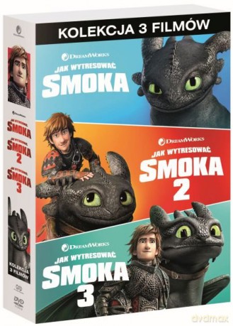 Jak wytresować smoka. Kolekcja 3 filmów [BOX] [3DVD]