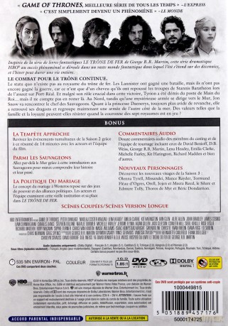 Gra o Tron Sezon 3 [5DVD]