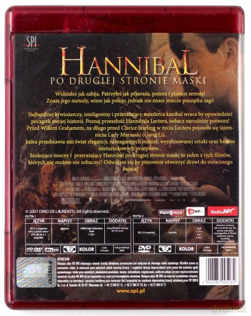 Hannibal. Po drugiej stronie maski [HD-DVD]