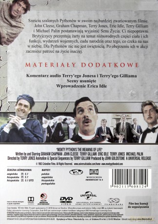 Sens życia wg Monty Pythona (Platinum Collection) [DVD]
