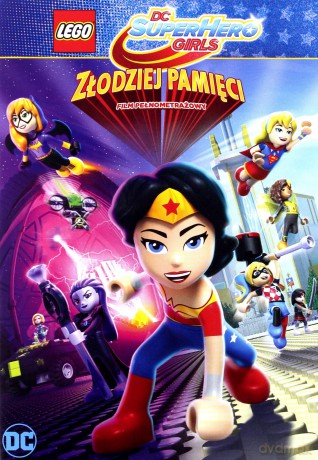 DC Super Hero Girls: Bohater Roku / Galaktyczne Igrzyska / Legendy Atlantydy / Szkoła łotrów / Złodziej Pamięci Pakiet [5DVD]