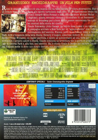 Hair [DVD]