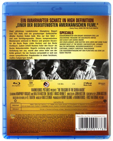 The Treasure of the Sierra Madre (Skarb) [Blu-Ray]
