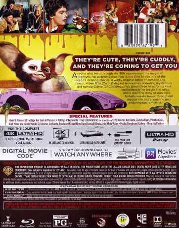 Gremlins (Gremliny rozrabiają) [Blu-Ray 4K]+[Blu-Ray]