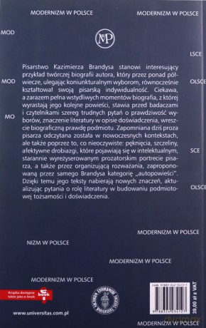 Autopowieść Dyskurs autobiograficzny w prozie Kazimierza Brandysa - Anna Foltyniak-Pękala [KSIĄŻKA]