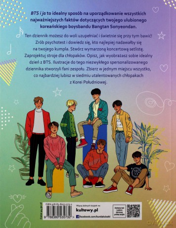 BTS i ja. Nieoficjalny activity book dla fanów [KSIĄŻKA]