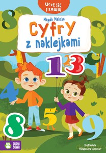 Cyfry z naklejkami - Magda Malicka [KSIĄŻKA]