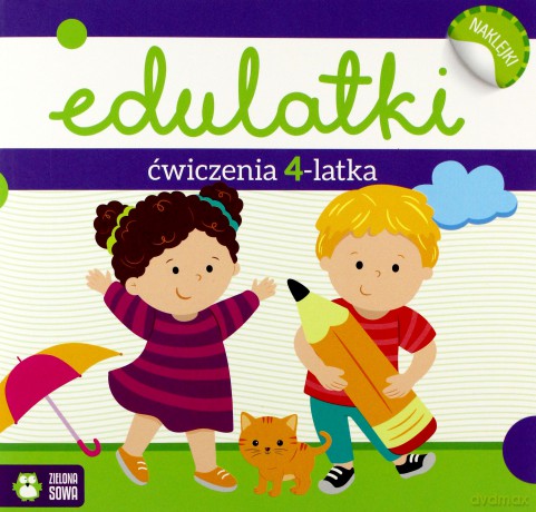 Edulatki Ćwiczenia 4-latka - Dominika Bylica [KSIĄŻKA]