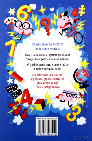 Nowe gry umysłowe dla małych geniuszy - Gareth Moore [KSIĄŻKA]