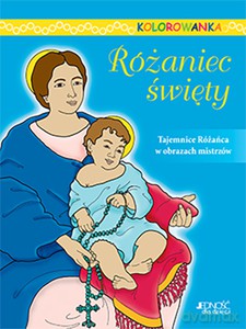 Różaniec święty Kolorowanka - Katherine Sotnik [KSIĄŻKA]
