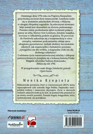 Saga Polska Szlacheckie gniazdo Część 1 - Monika Rzepiela [KSIĄŻKA]