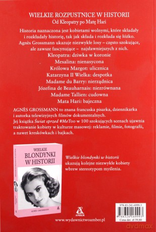 Wielkie rozpustnice w historii - Agnes Grossmann [KSIĄŻKA]