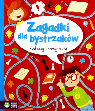 Zabawy i łamigłówki Zagadki dla bystrzaków [KSIĄŻKA]