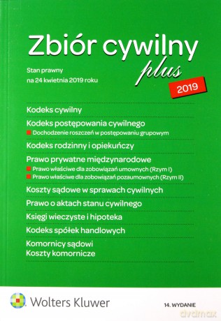 Zbiór cywilny PLUS 2019 [KSIĄŻKA]
