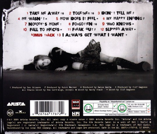 Avril Lavigne: Under My Skin [CD]