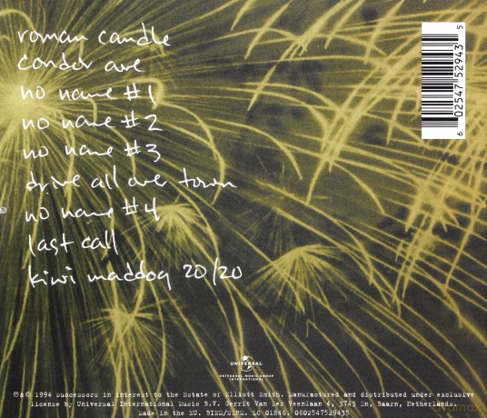 Elliott Smith: Roman Candle [CD]