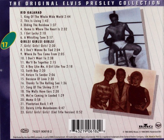 Elvis Presley: Kid Galahad - Girls! Girls! Girls! [CD]