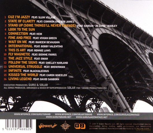 Guru: Jazzmatazz - Vol 4 [CD]