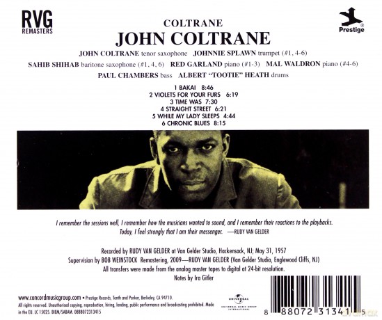 John Coltrane: Coltrane [CD]