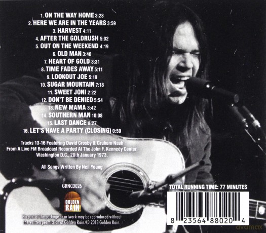 Neil Young: Time Fades Away Tour [CD]