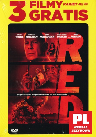 Red + 3 FILMY GRATIS [BOX] [4DVD]