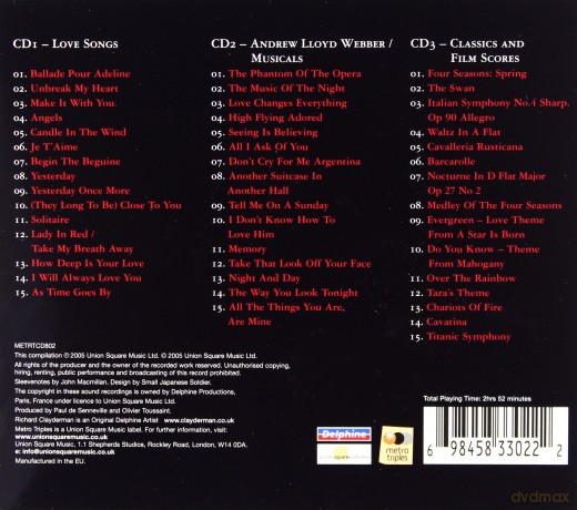 Richard Clayderman: The Ultimate Collection [3CD]