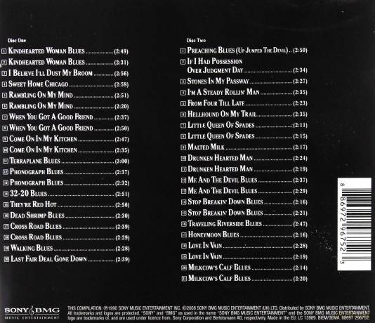 Robert Johnson: The Complete Recordings [2CD]