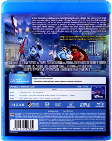 Naprzód (Disney) [Blu-Ray]