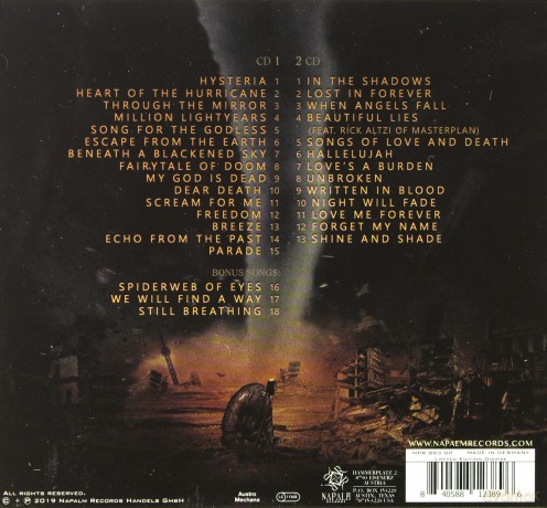 Beyond The Black: Heart Of The Hurricane (Black Edition) (digipack) [2CD]