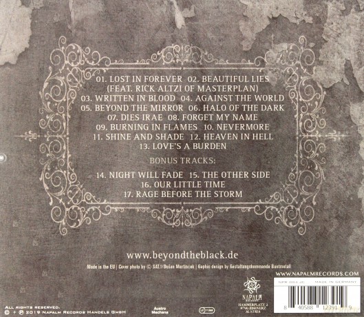 Beyond The Black: Lost In Forever [CD]