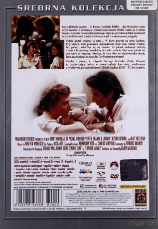 Frankie i Johnny (srebrna kolekcja) [DVD]