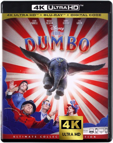 Dumbo (Disney) [Blu-Ray 4K]+[Blu-Ray]