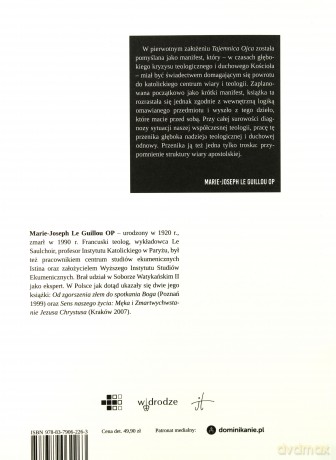 Tajemnica Ojca. Wiara apostołów - Marie-Joseph Le Guillou [KSIĄŻKA]