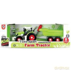 Askato Traktor z przyczepa do skręcania