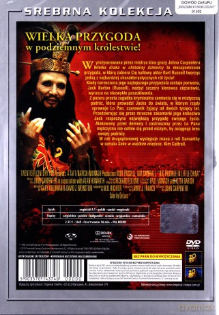 Wielka draka w Chińskiej dzielnicy (srebrna kolekcja) [DVD]