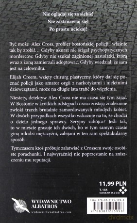 Alex Cross musi zginąć (pocket) - James Patterson [KSIĄŻKA]