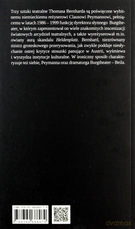 Claus peymann kupuje sobie spodnie i idzie - Thomas Bernhard [KSIĄŻKA]