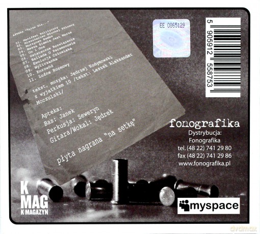 Apteka: Tylko Dla (digipack) [CD]