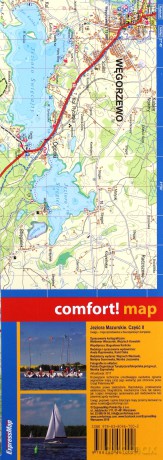 Comfort!map Jeziora Mazurskie 1:60 000