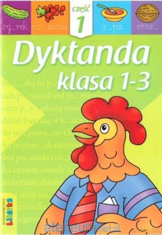 Dyktanda kl.1-3 cz.1 [KSIĄŻKA]