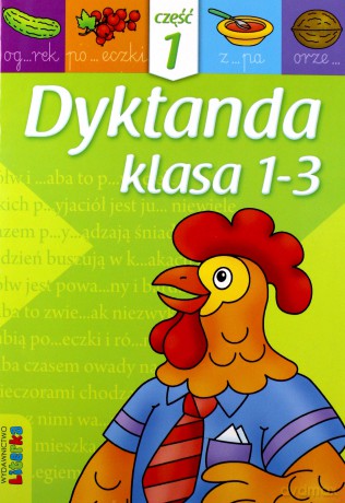 Dyktanda kl.1-3 cz.1 [KSIĄŻKA]