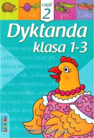Dyktanda kl.1-3 cz.2 [KSIĄŻKA]
