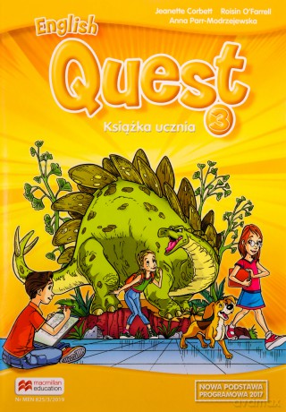 English Quest 3 podręcznik - Jeanette Corbett, Roisin O'Farrell, Anna Parr-Modrzejewska [KSIĄŻKA]