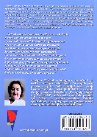 Figle i psoty Frania niecnoty - Justyna Rośniak [KSIĄŻKA]