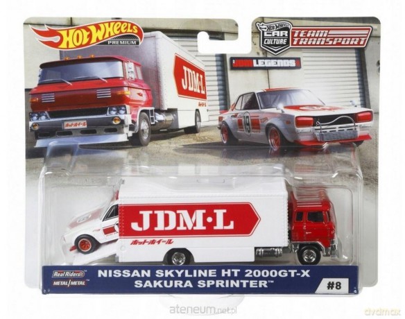 Hot Wheels Pojazd transportowy Sakura Sprinter
