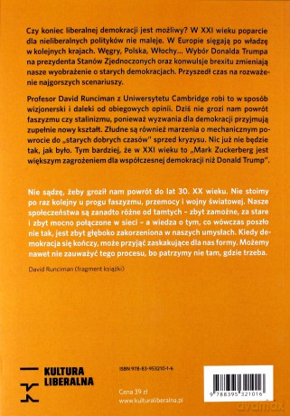 Jak kończy się demokracja - David Runciman [KSIĄŻKA]