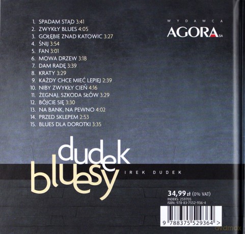 Irek Dudek: Dudek Bluesy (digibook) [CD]