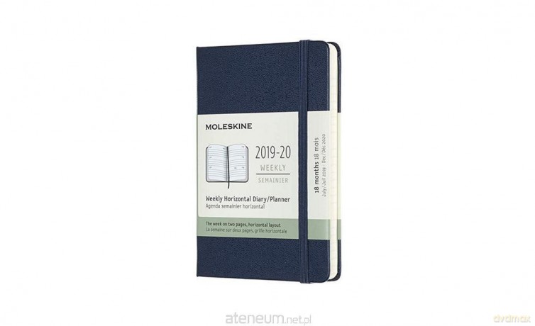 Kalendarz 2019/20 tyg. 18MP twardy blue horyzontalny [KALENDARZ]