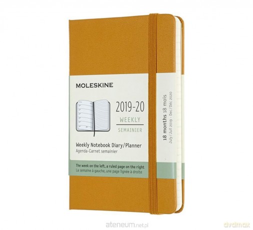 Kalendarz 2019/20 tyg. 18MP twardy ripe yellow [KALENDARZ]
