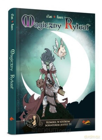 Komiksy paragrafowe Magiczny rytuał - Manuro [KOMIKS]